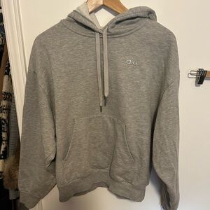 Alo Yoga grey hoodie